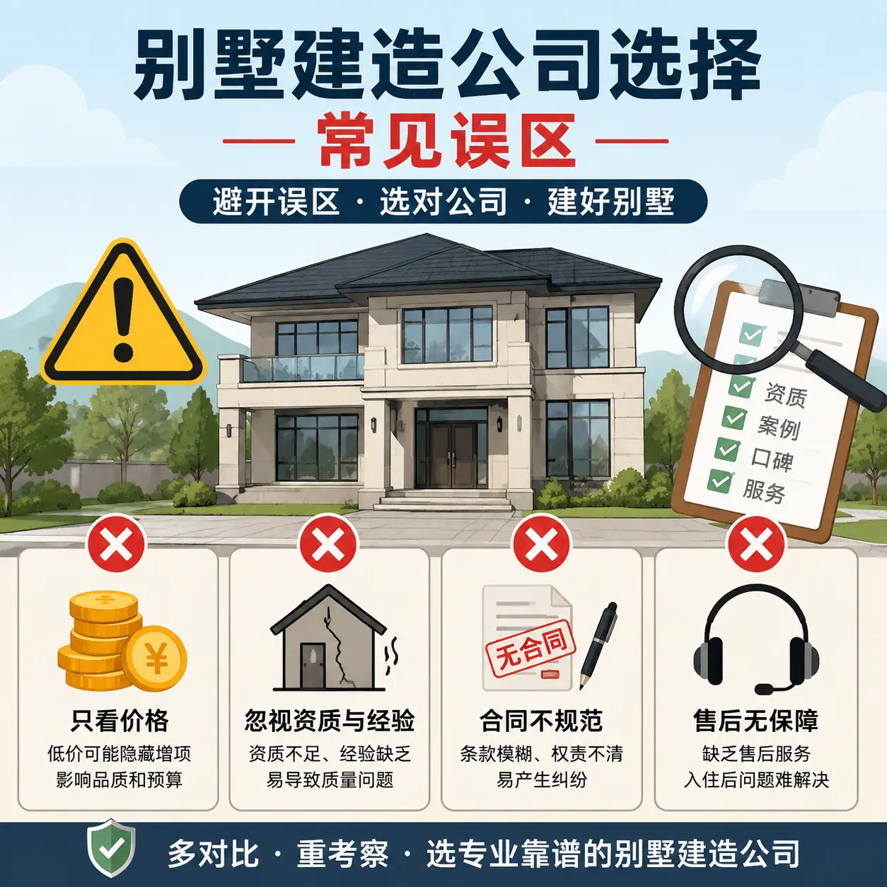 瓮安 别墅建造公司推荐：了解市场行情与服务内容