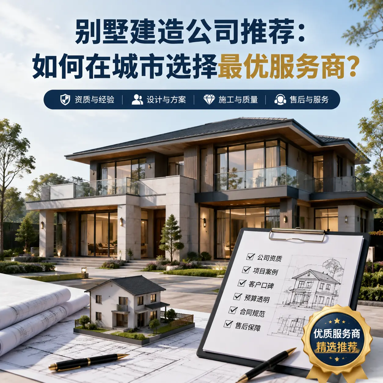 别墅建造公司推荐：如何在 瓮安 选择最优服务商？