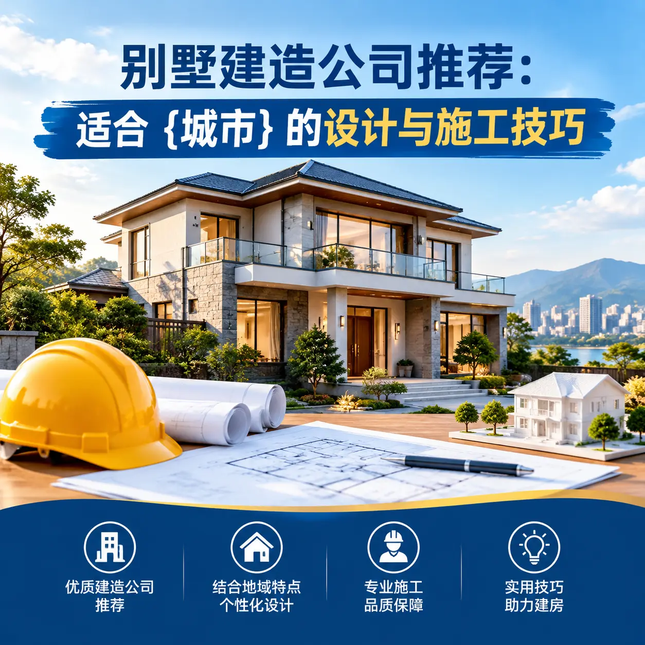 别墅建造公司推荐：适合 瓮安 的设计与施工技巧