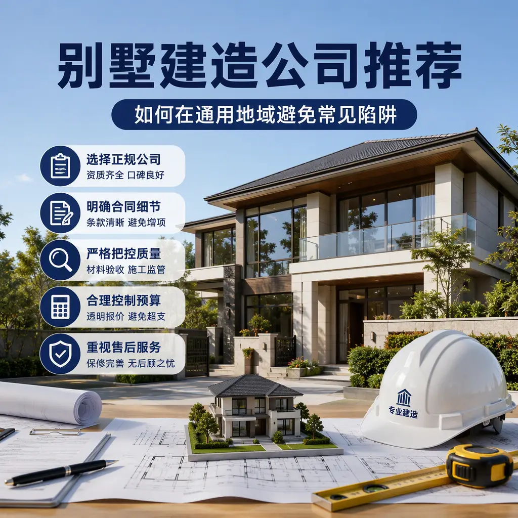 别墅建造公司推荐:如何在 瓮安 避免常见陷阱