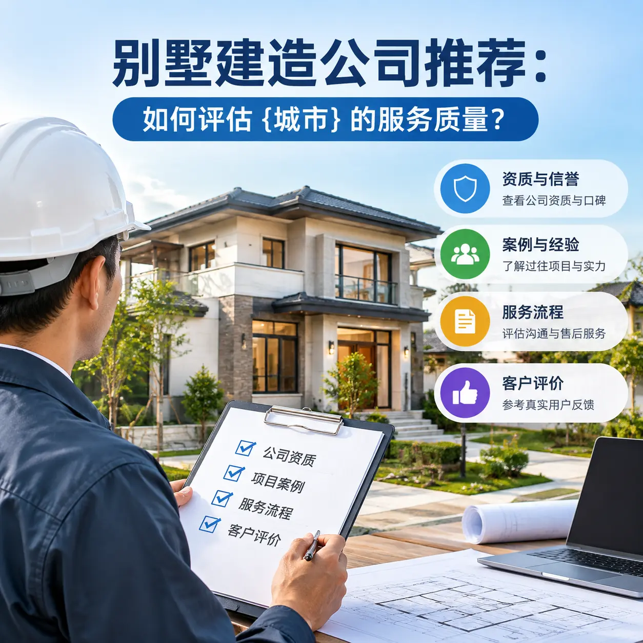 别墅建造公司推荐:如何评估 瓮安 的服务质量?
