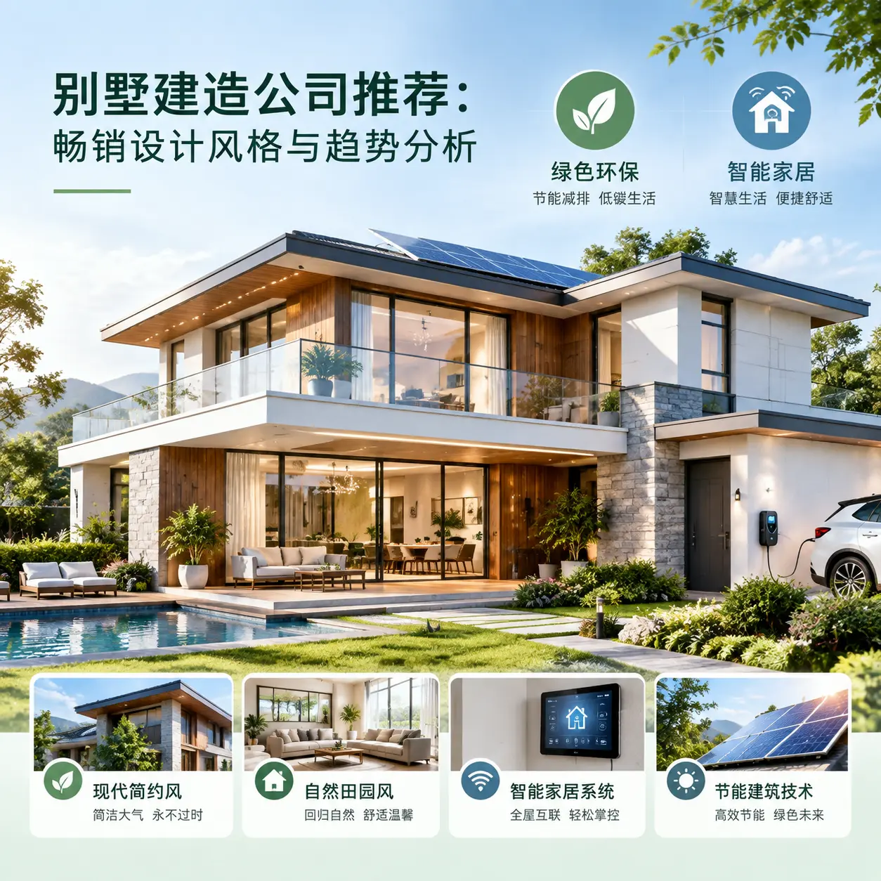 别墅建造公司推荐： 瓮安 畅销设计风格与趋势分析