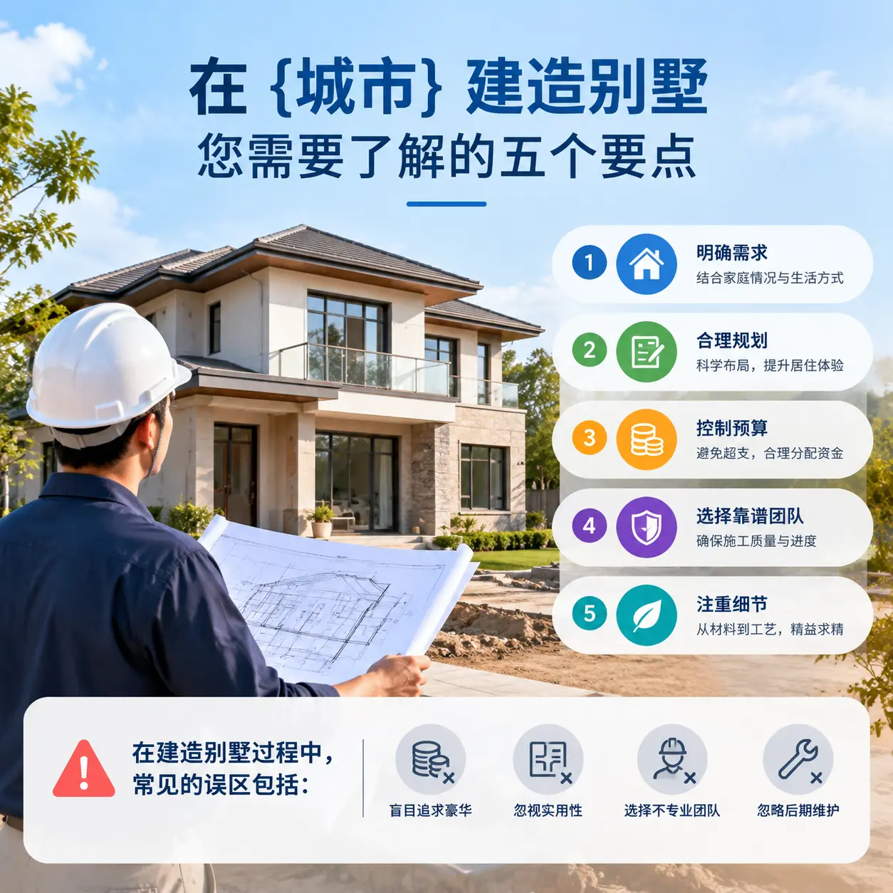 在 瓮安 建造别墅,您需要了解的五个要点