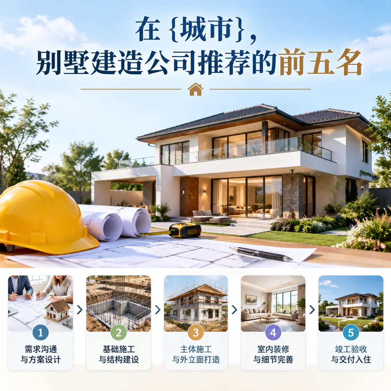在 瓮安，别墅建造公司推荐的前五名