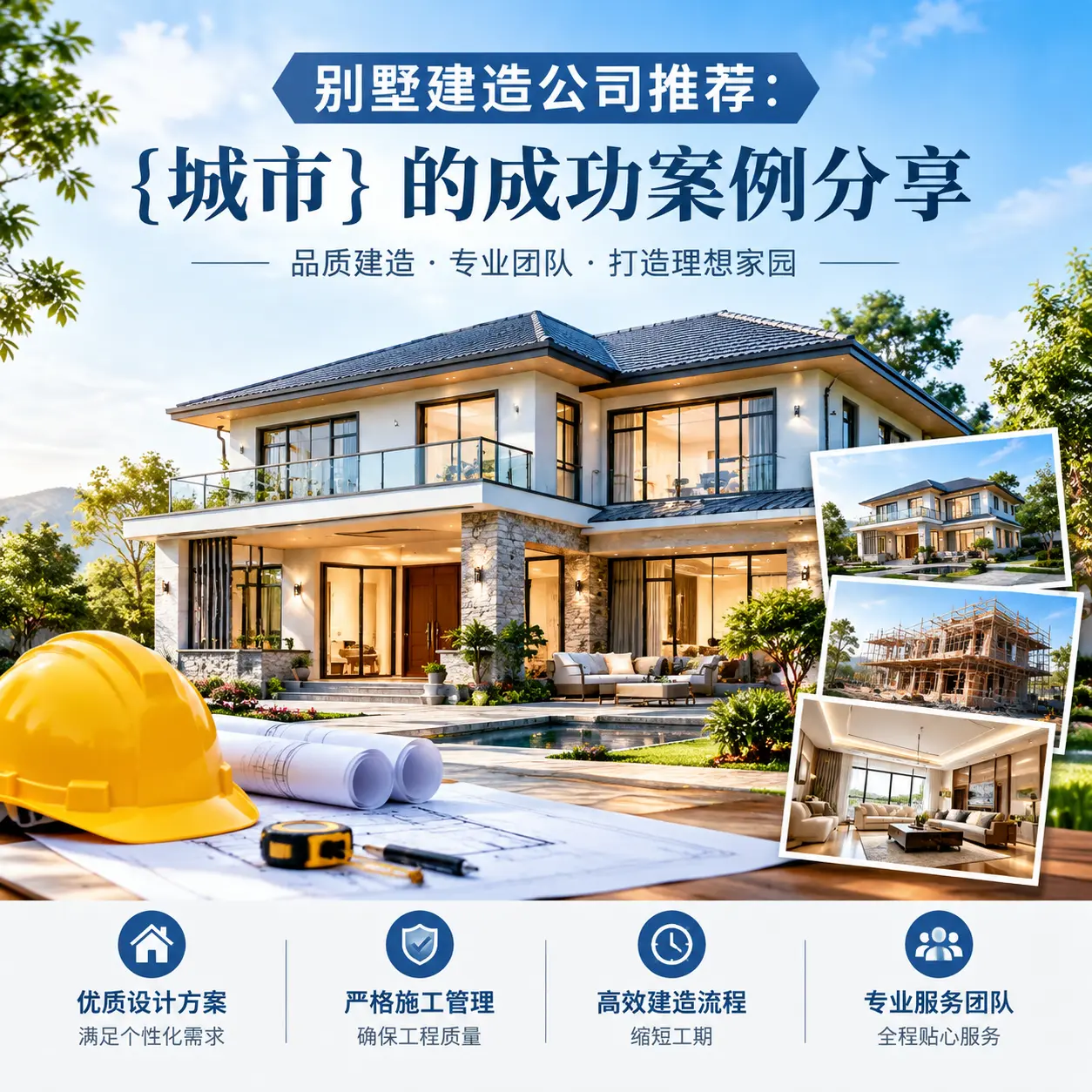 别墅建造公司推荐: 瓮安 的成功案例分享